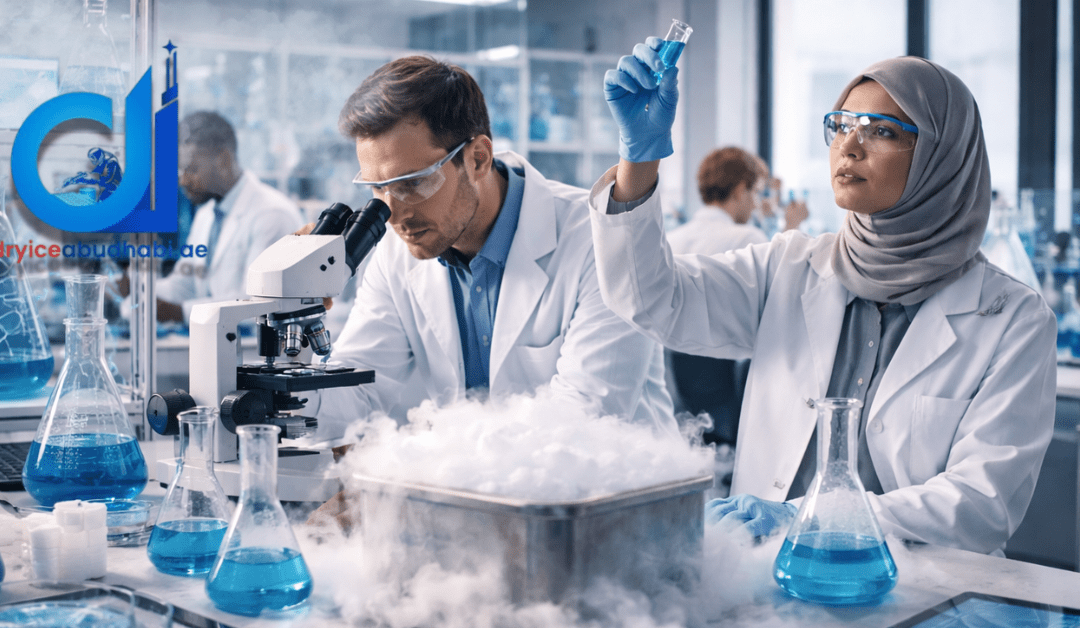 Dry Ice for Scientific Research in Abu Dhabi: What Labs Actually Need to Know